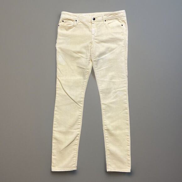 Gap 1969 Always Skinny Jeans Women's Size 30/10r Yellow Denim - Picture 1 of 12